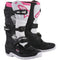 Stella Tech-3 MX Boots Black/White/Pink 9