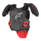 A-5S v2 Youth Body Armour Black/White/Red S/M