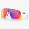 OO9406-0637 Oakley Sutro Sunglasses Matte White Frame with PRIZM Road Lens