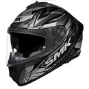 SMK TYPHOON RIVAL  - Matte Black Grey - MA26