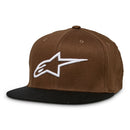 Ageless Flatbill Hat Brown/Black L/XL