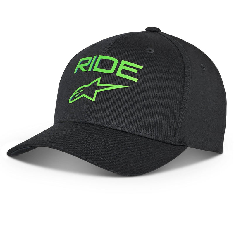 Ride Transfer Hat Black/Green L/XL