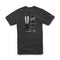 Victory Roots Tee Black S