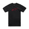 Ageless Shadow CSF Tee Black/Red S