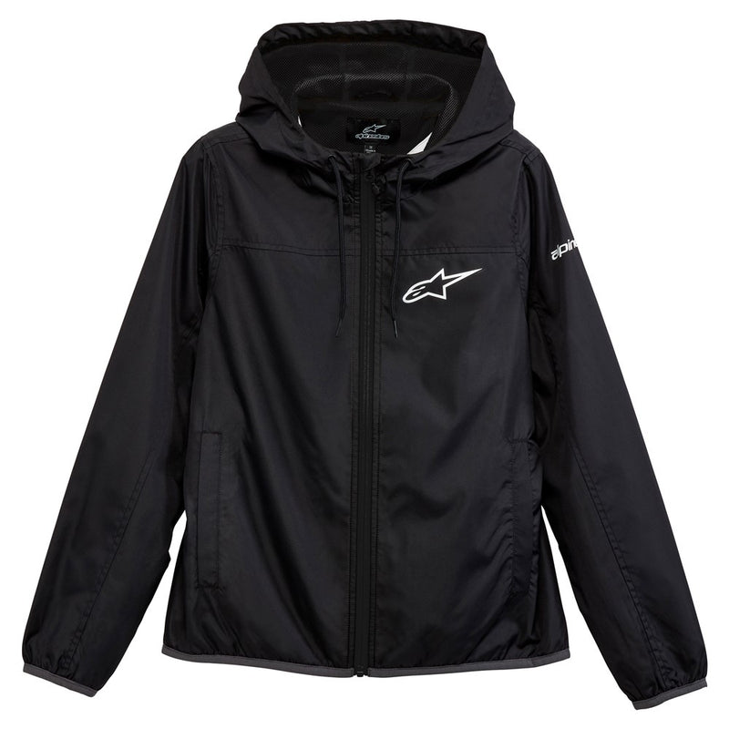 Womens Treq Windbreaker Black L