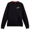 Womens Ageless Chest Crew Fleece Black L