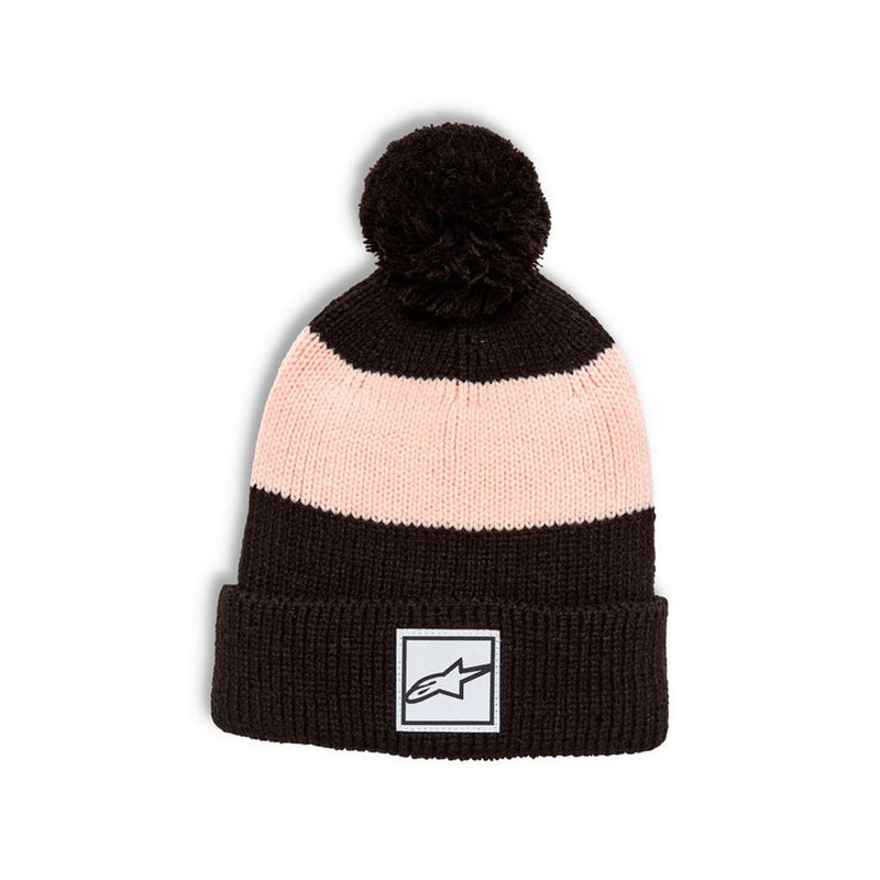 Womens Bobble Beanie Black - One Size