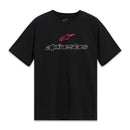 Linear Trace CSF Tee Black L