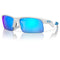 0OJ9013-0262 Oakley Capacitor Sunglasses, Polished White Frame with PRIZM Sapphire Lens