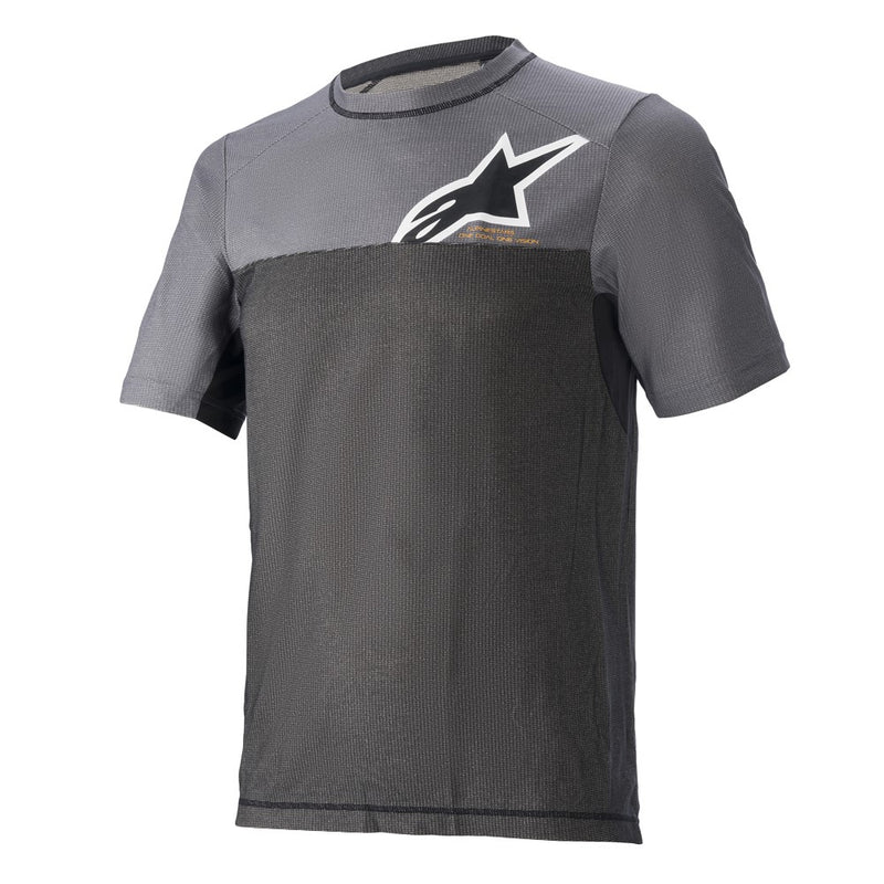 Alps 8.0 v2 Short Sleeve Jersey Black/Anthracite/Tangerine S