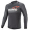 Drop 8.0 Long Sleeve Jersey Black/Coral S