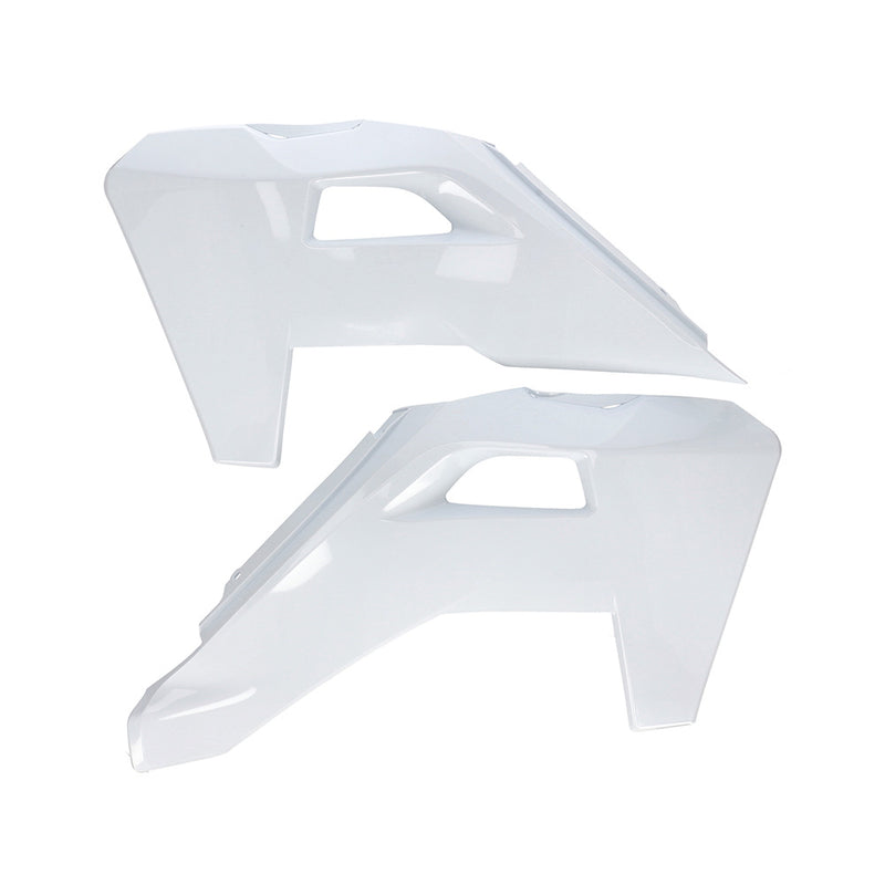 RADIATOR SCOOPS FOR HUSQVARNA - White 2