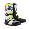 Tech-T Trials Boot White/Red/Yellow Fluoro 12