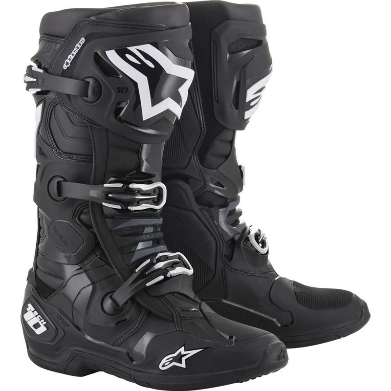 Tech-10 MX Boots Black 9