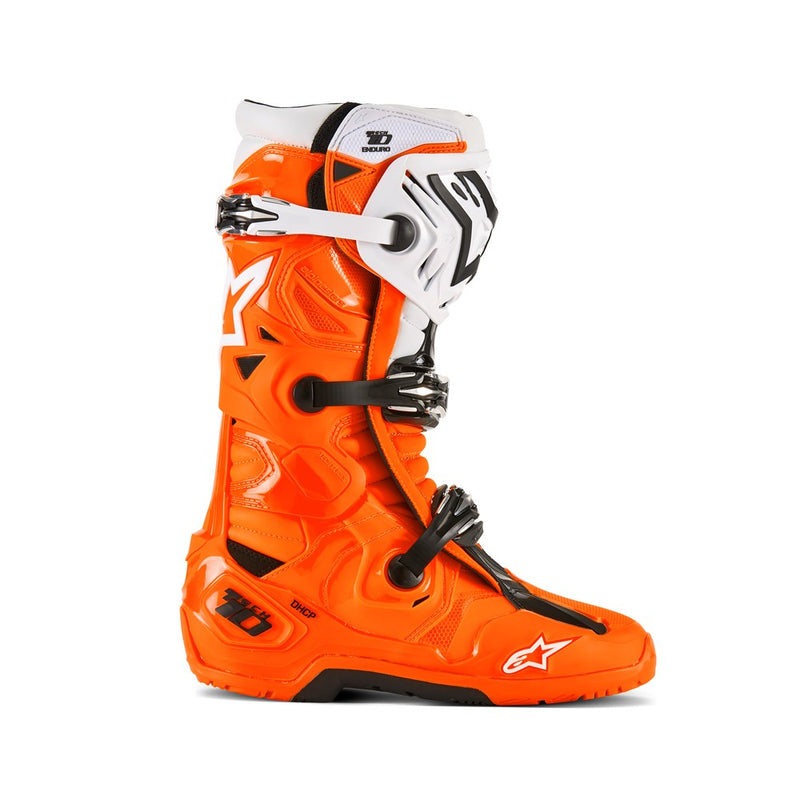 Tech-10 Enduro Boots Orange Fluoro/Black/White 11