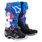 Tech-10 Supervented Boots Black/Enamel Blue/Purple/White 13