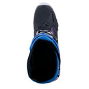 Tech-10 Supervented Boots Black/Enamel Blue/Purple/White 8