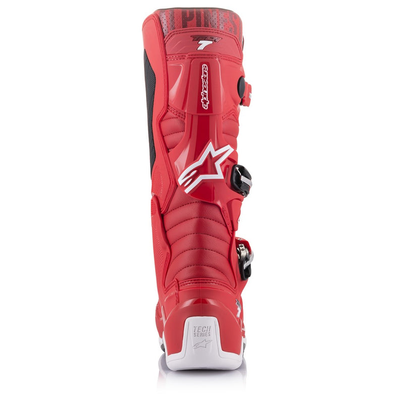 Tech-7 MX Boots Red 12