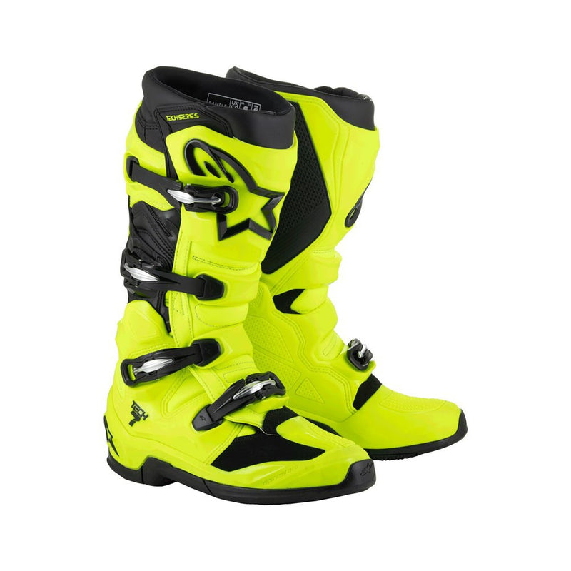 Tech-7 MX Boots YellowFluoro/Black 13