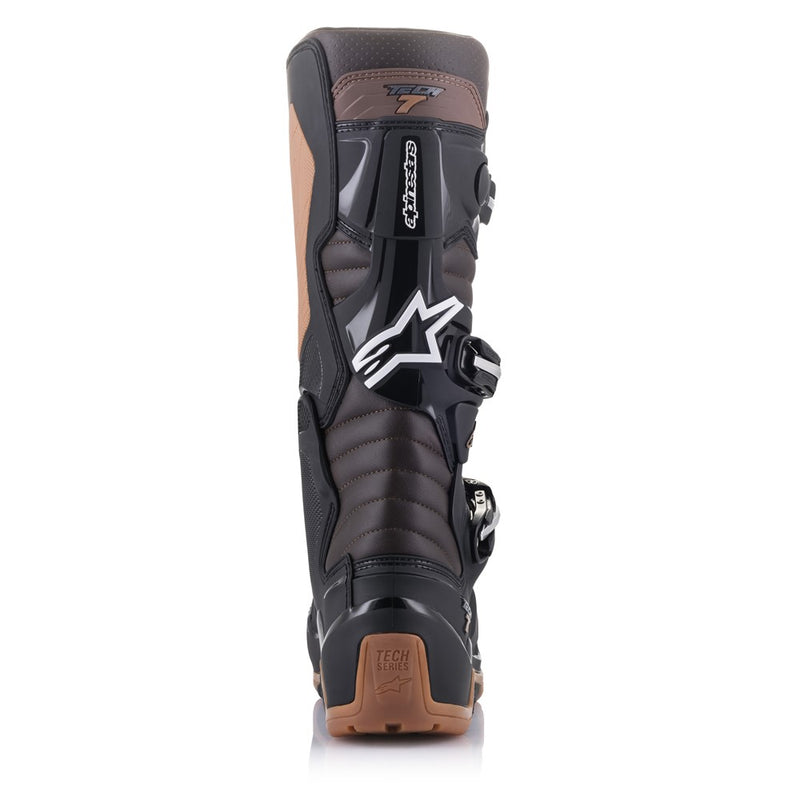 Tech-7 Enduro Boots Black/Dark Brown 12