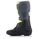 Tech-3 MX Boots Black/Cool Gray/Yellow Fluoro 14