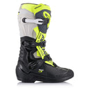Tech-3 MX Boots Black/Cool Gray/Yellow Fluoro 14