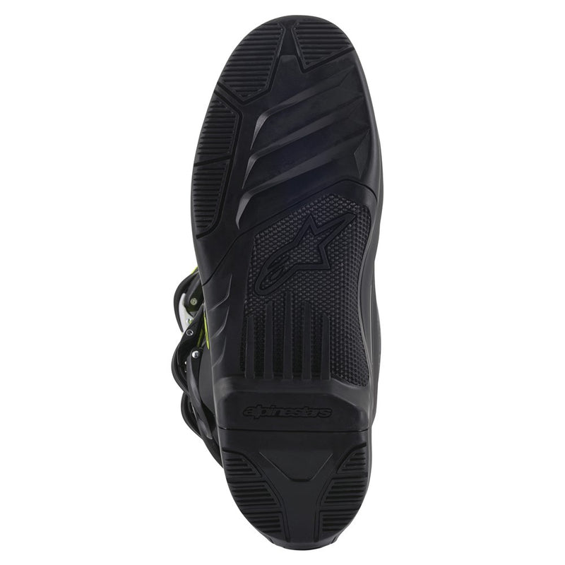 Tech-3 MX Boots Black/Cool Gray/Yellow Fluoro 14