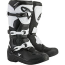 Tech-3 MX Boots Black/White 7