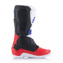 Tech-3 MX Boots White/Bright Red/Dark Blue 7
