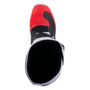 Tech-3 MX Boots White/Bright Red/Dark Blue 10