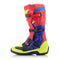 Tech-3 MX Boots Bright Red/Dark Blue/Fluoro Yellow 13