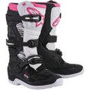 Stella Tech-3 MX Boots Black/White/Pink 6