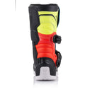 Tech-3S Kids MX Boots Black/Yellow Fluoro/Red Fluoro 11