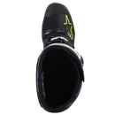 Tech-5 MX Boots Black/Cool Gray/Yellow Fluoro 8