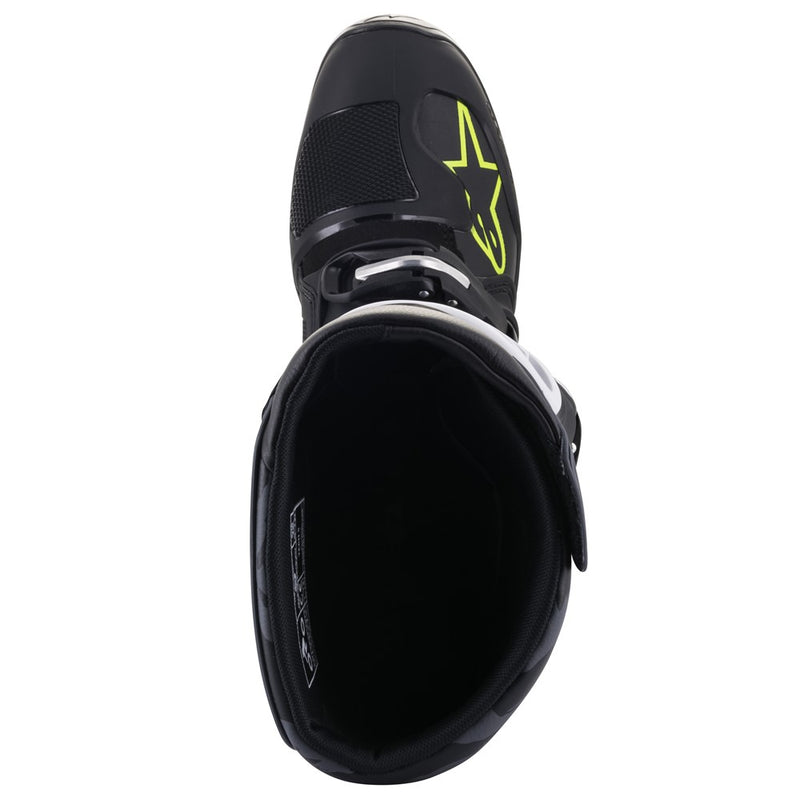 Tech-5 MX Boots Black/Cool Gray/Yellow Fluoro 8