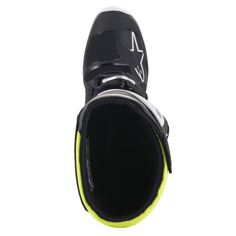 Tech-5 MX Boots Black/Red Fluoro/Yellow Fluoro 9