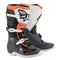 Tech-7S Youth MX Boots Black/Gray/White/Orange Fluoro 3