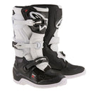 Tech-7S Youth MX Boots Black/White 3