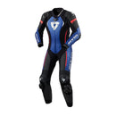 Xena 4 Ladies 1 pc Suit Black-Blue REV'IT!