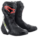 Supertech R Boots Black/White/Red Fluoro/Yellow Fluoro 44