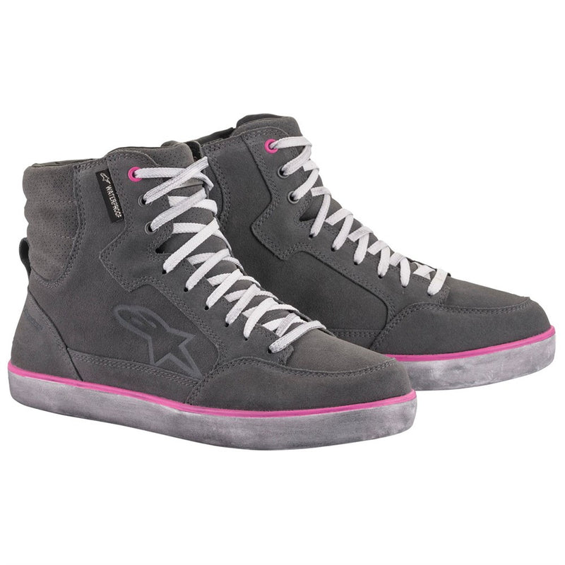 J-6 Waterproof Shoes Womens Light Gray/Fuchsia 37/5.5