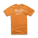 Kids Ride 2.0 Tee Orange/White M