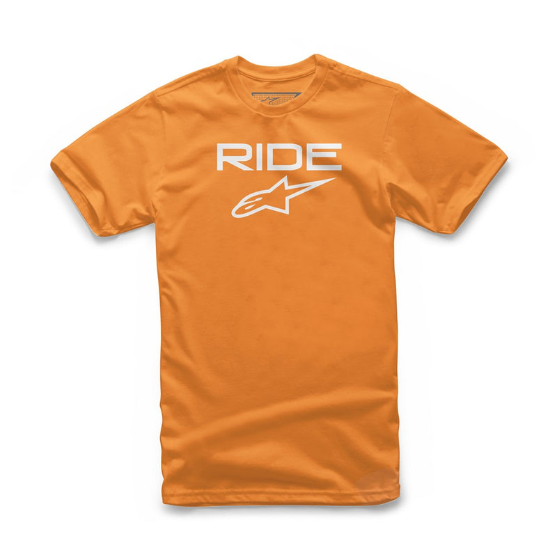 Kids Ride 2.0 Tee Orange/White XS