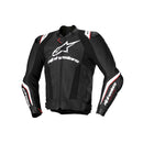 Missile v3 Ignition Leather Jacket Black/White 56