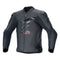 GP Plus R v4 Airflow Leather Jacket Black/Black 58