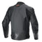 GP Plus R v4 Airflow Leather Jacket Black/Black 56