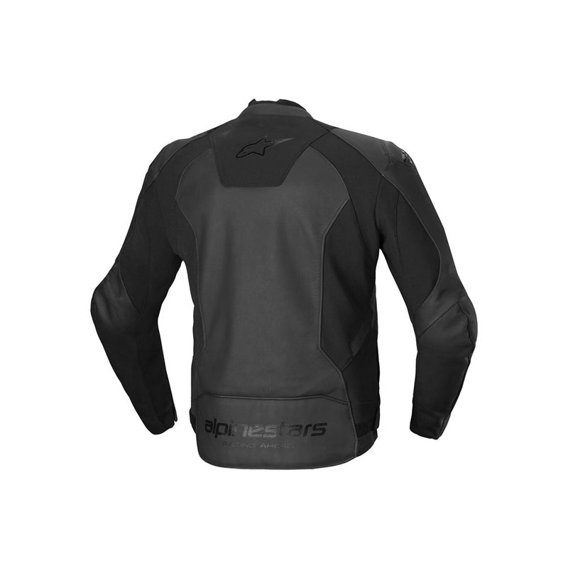 Faster v3 Leather Jacket Black/Black 64