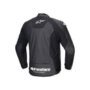 Faster v3 Leather Jacket Black/White 60