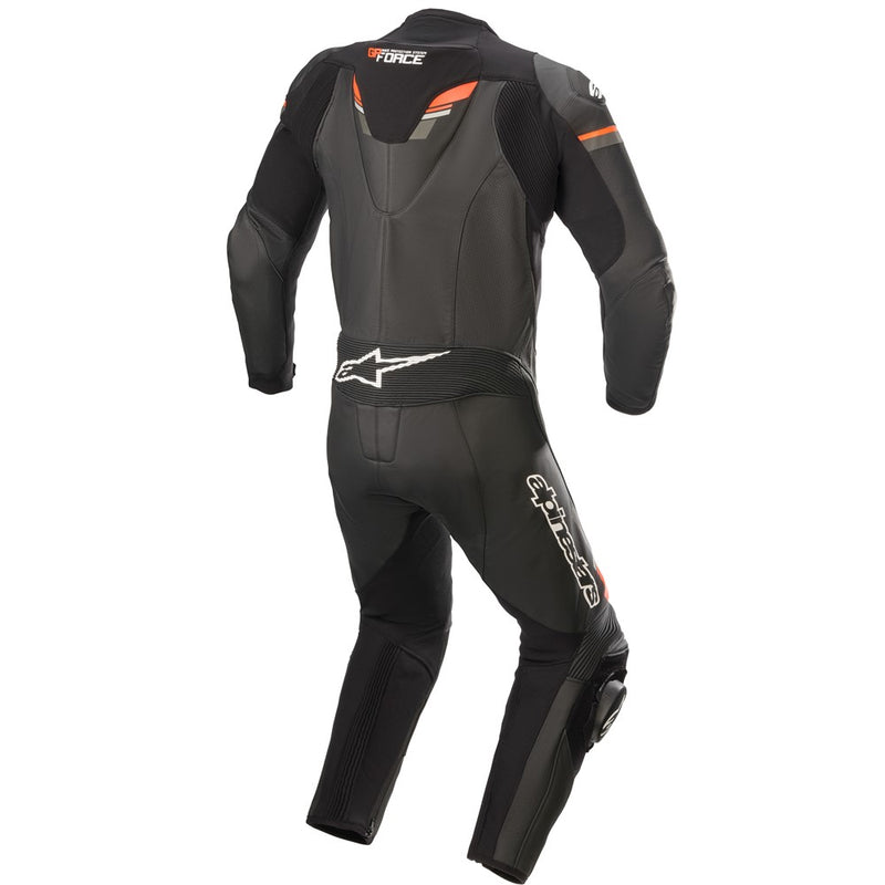 GP Force Chaser 1Piece Suit Black/Red Fluoro 54