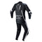 Fusion 1Pc Leather Suit Black/White 46